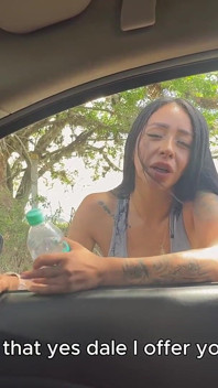 Grosso Cazzo Nero BBC Scopa Una Donna Colombiana Arrapata in Macchina Dopo Averla Presa in Viaggio - Mariana Sandoval