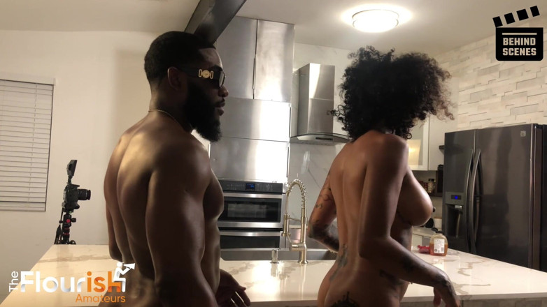 The Flourish XXX: BTS Leah Michelle BBC Threesome on Flourish Amateurs