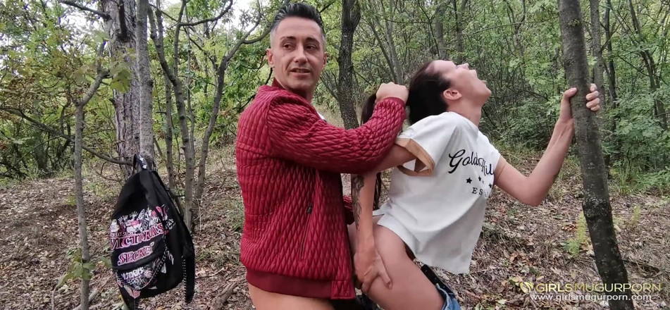 Mugur's World: Outdoor threesome with Gina Gerson and Verona Sky