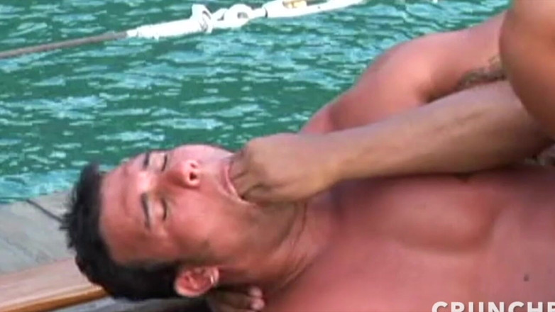 Bareback porn with straight boy: Two Sexy Latino Boys Fucking Bareback in the Public Beach...