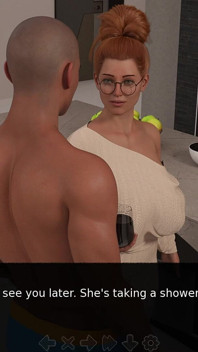 Adored by the Devil 2 - Mui Teases Charlie Topless at Gas Station