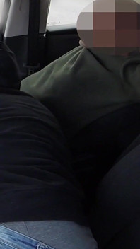 Teen Teacher Sucks My Dick in Car in Outdoor Parking in for Everyone - It's Very Risky with People Near- Misscreamy