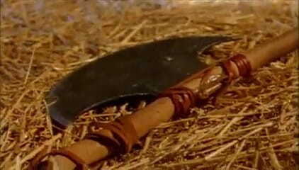 Outdoor pervs: Slut princess gets used by 2 knights