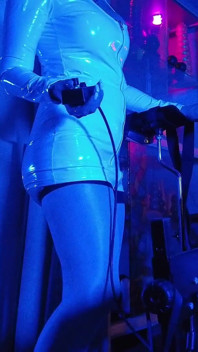 Goddess Eva Latex Domina Femdom Solo Fetish Toys Fuck BDSM Heels Pvc Big Ass MILF