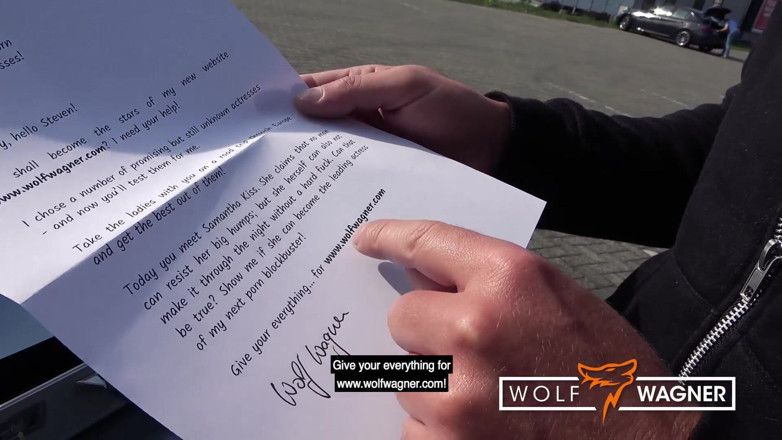 Wolf Wagner Com: Futai obraznic în aer liber pentru Samantha grasă! Wolf Wagner la...
