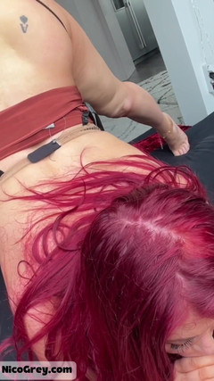 Johnny Grey: Rudowłosa brytyjska gimnastyk głębokie gardło i jedzie tatusia do wielu...