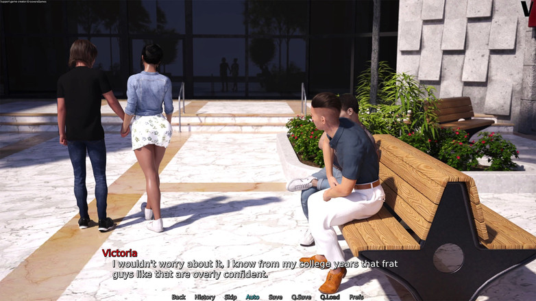 Porngame201: Victoria in Big City-update 21 om door te gaan