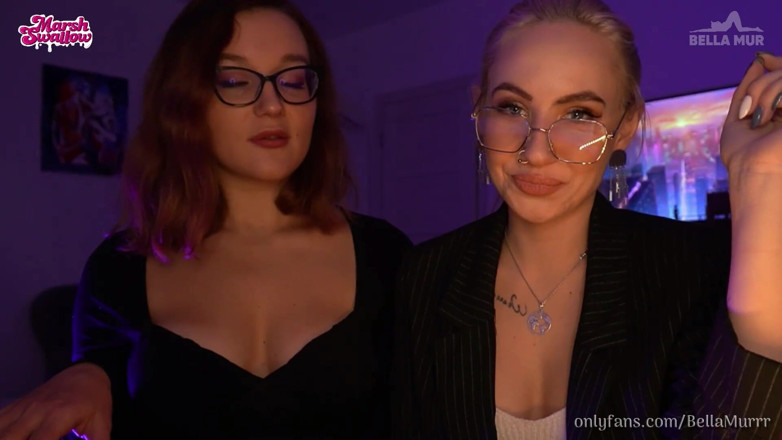 Bella Mur: Sexy učitelky vás učí honění a počty spermatu