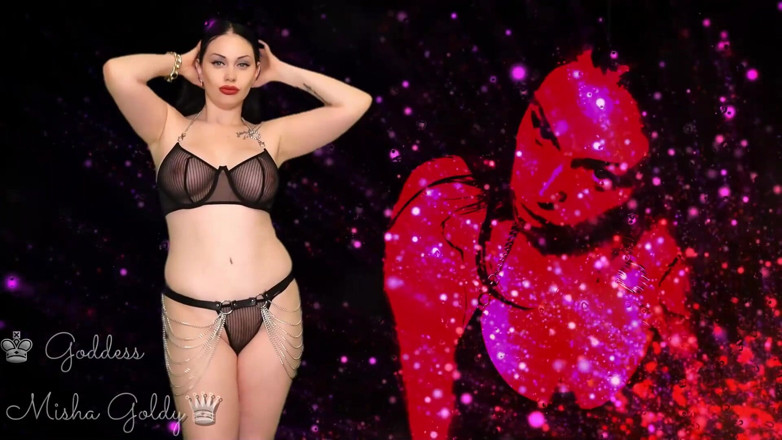 Goddess Misha Goldy: Я запрограммировал тебя на мою подстрахованная рабыня! Я сломаю тебя и сделаю тебя слабым