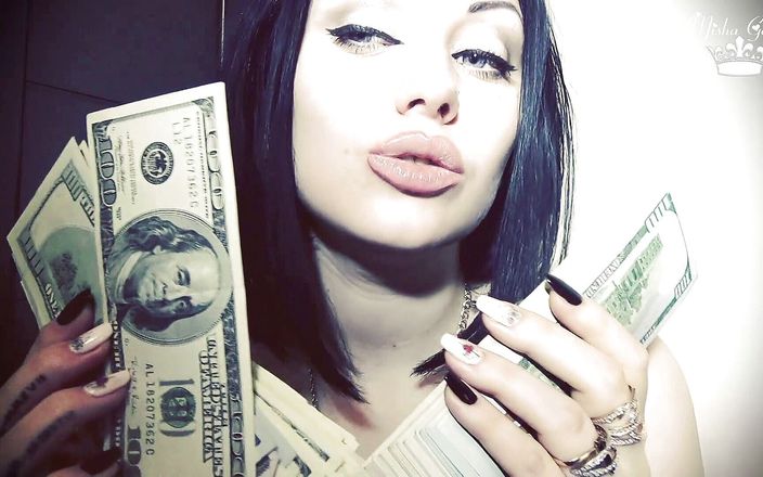 Goddess Misha Goldy: Geld en mijn lippen perfect stel! Asmr