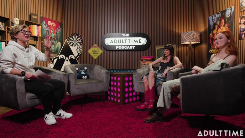 Adult Time Podcast: Lana Smalls &amp; Scarlet Skies nohy Obrázky, Poruchy a Shrek Dirty...