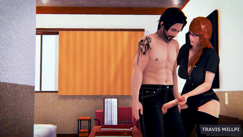 TravisMillpi: Yaramaz kızıl saçlı üvey annenin iç çamaşırı arzuları