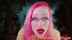 FinDom Goaldigger: Halloween nuts transformace penisu