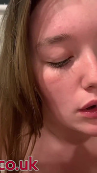 100 Cumshots on British Teen Olivia Keane