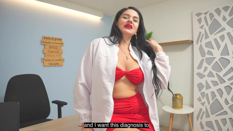 StellaOsorio: The Doctor Gives Me a Juicy Blowjob in Her Office...