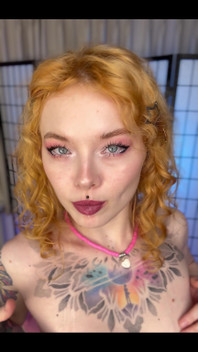 Would you like to spit on my tits and play with them like I do?