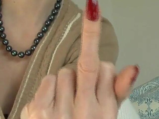 Exciting Long Red Fingernails, JOI Lady Victoria Valente (Lady Victoria Valente)