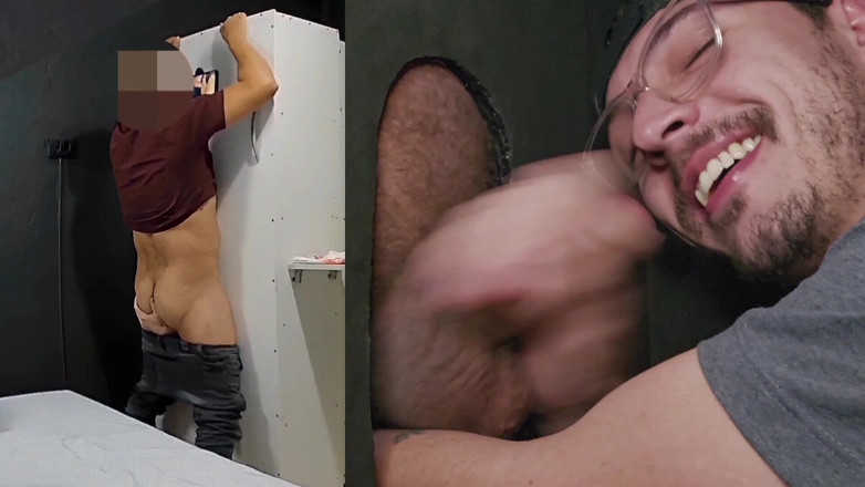 Pvt gloryhole br (brazil): Heteroseksüel, ateşli bir kişi GH'mi denemeye geldi ama yine de...