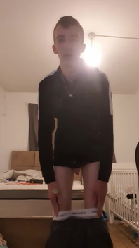 Skinny Twink with Huge Cock