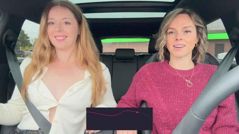Nadia Foxx: Serenity Cox y Nadia Foxx toman otro viaje en coche...