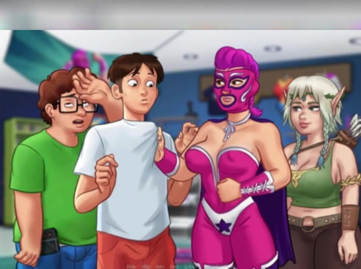 3DXXXTEEN2 Cartoon: Troppa soda e non abbastanza pantaloni da bagno. 3D porno - sesso...