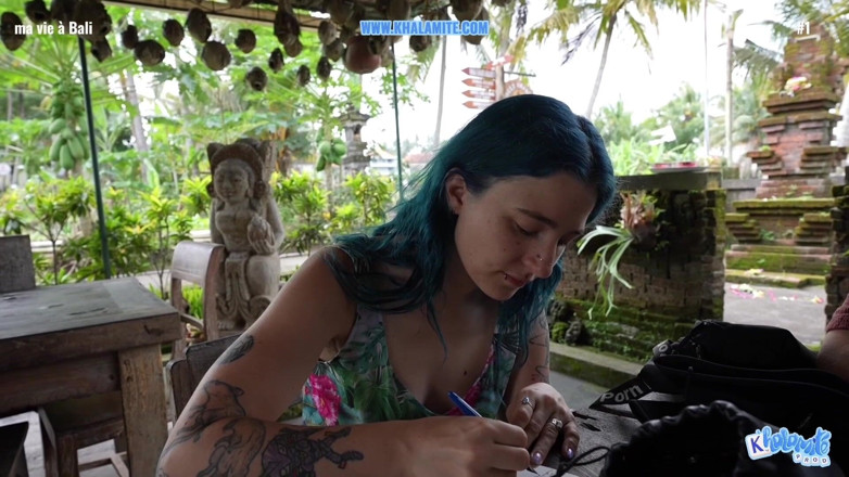 Khalamite: Her Colleague Takes Her Ass in Bali - Anal Vlog Sexy...