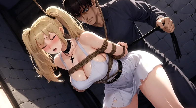 Stories&Anime: Compilation erotica legata bionda hentai schiava