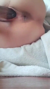 Żona zabawa, wielki dildo