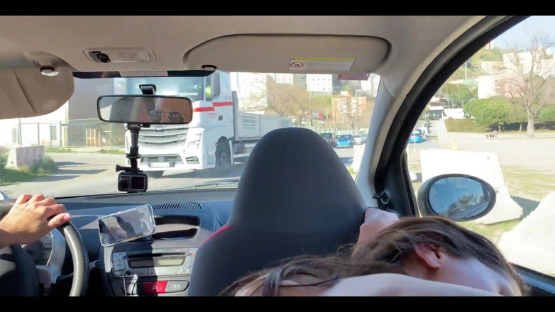 Maximo Garcia: Секс в Uber с B. Nicols в видео от первого лица