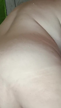 Fat Whore Soaking up the Cum on the Bed He Cums Again in Her Ass with Longest Dickhead