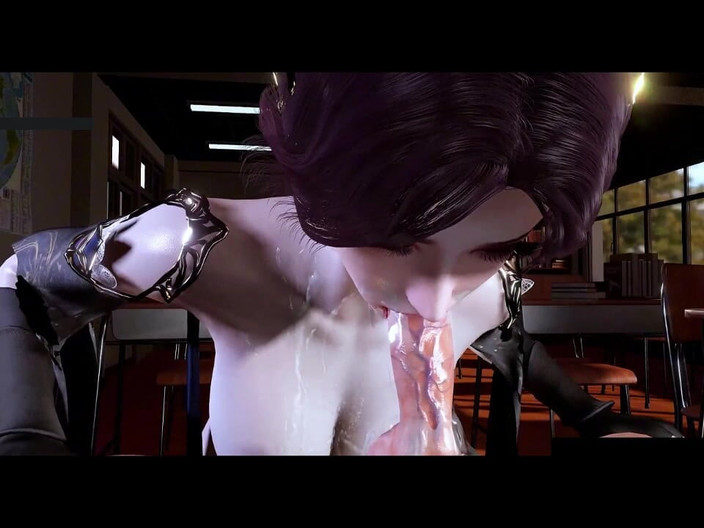 X Hentai: Dewi Realm Pixel: godaan dalam ereksi - Hentai animasi 3D