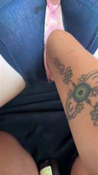POV Pussy Fisting From Behind in Torn Briefs