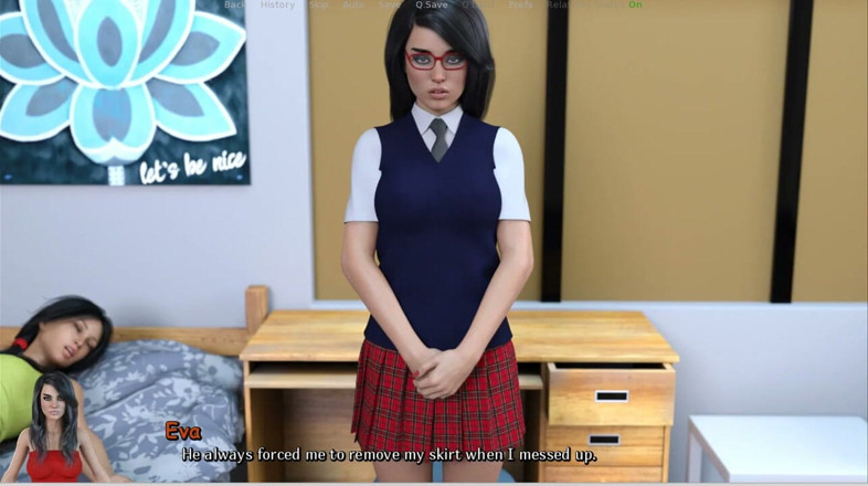 XXX Games Bunk: Bad Hero - Gameplay - Roleplay -petite Teen Teasing Pussy - Roleplay with Stepdaughter...