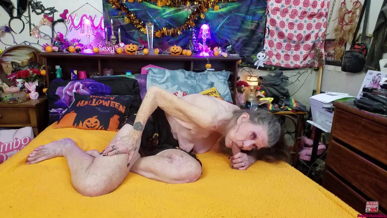 Sexy Sandra N Sir Christopher: 子孙奶奶射精荡妇 bj 奶奶幻想独奏