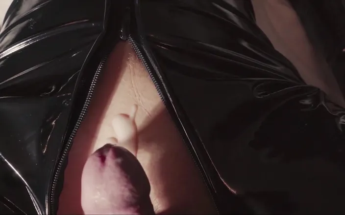 Jay_kate: I Love Cum on My Latex Catsuit - Latex Cumshot Compilation
