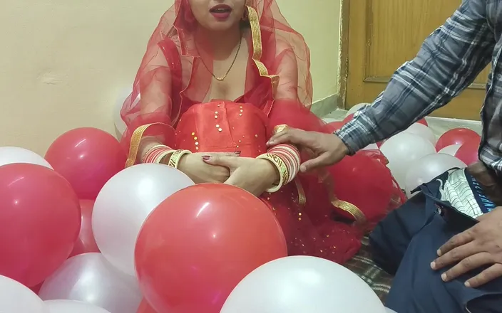 Hornycouple149: First Night of a Newly Married Desi Beautiful Hot Wife...