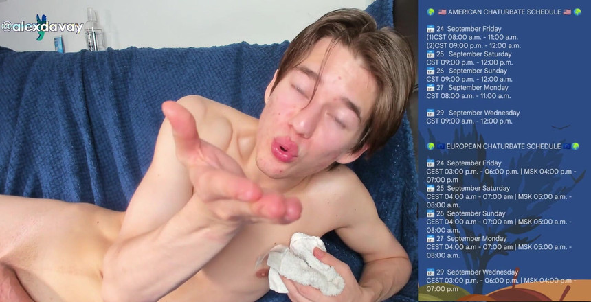 Alex Davey: Wielcy wytryski, ciesz się wkrótce będzie coś niezwykłego i fajnego,...