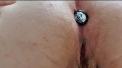 SWEET BIG BEAUTY: Velká kráska s obrovskými kozami a velkým zadkem butplug