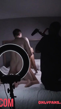 Dumping a Creampie in Sexy Ebony Spinner Bts