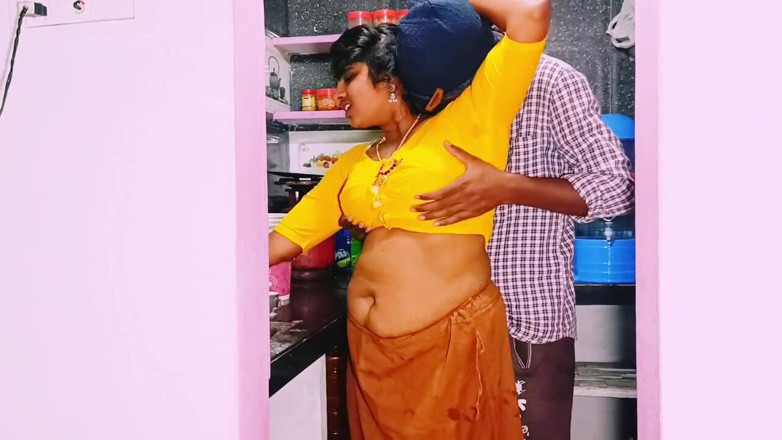 Telugu honey lips: Desi Bhabi Unfortunately Fucking in Kitchen Hubby Bro Big Dick....