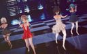 Mmd anime girls: MMD R-18アニメの女の子のセクシーなダンスクリップ361
