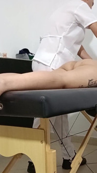 Massage with Hot Candle and Oil