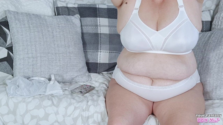 BBW_Wife: Makcik seluar dalam Awak seronok menonton buka pakaian makcik bukan...