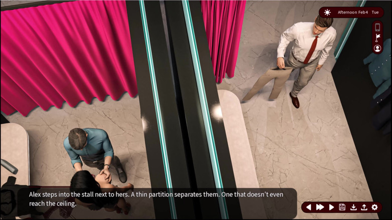 Johannes Gaming: Desire Whispers - Faithfull Path 20 Louis Sarah göğüslerini emiyor