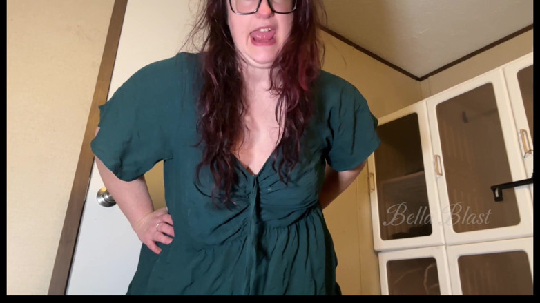 BellaBlast: Bbw prd dominace, loser bella výbuchy extrémní verbální destrukce Krátké...