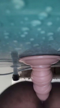 6 Inch Dildo Fucking My Hungry Assh