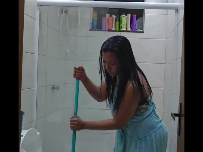 Poppa's Sweet Summer Butter Ball: Папа заставил меня очистить ванная, пока наблюдают