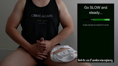 UnderXiaoQiang: Tantangan Crot Sperma Sampai Orgasme Yang Merusak