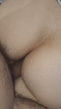 The Stepfather Was Shocked and Had an Erect Dick with What His Stepdaughter Did with Her Ass While His Wife Was Away