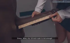 Dobermans - evli kadın iş yerinde büyük zenci yarağına biniyor aldatan evli kadın erkek arkadaşı yokken büyük zenci yarağıyla sikişiyor - diana 05
